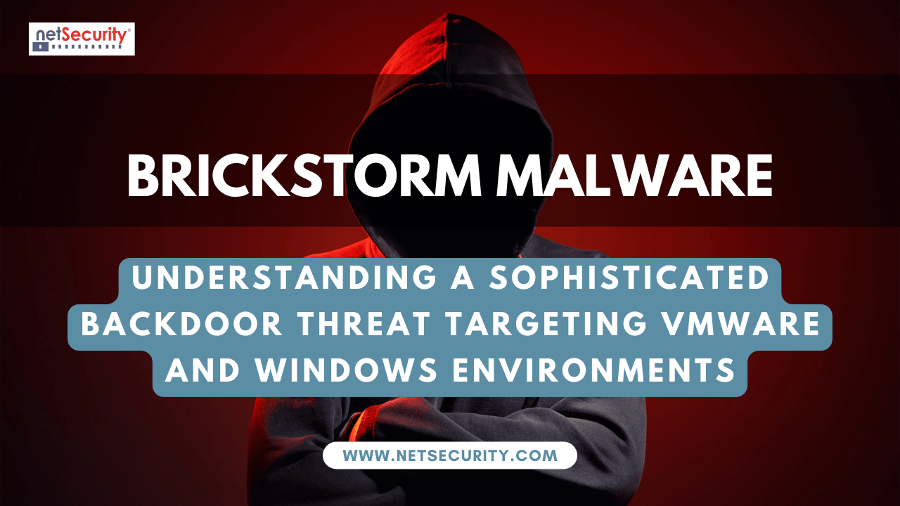 Understanding BRICKSTORM: A Sophisticated Backdoor Threat Targeting VMware and Windows Environments
